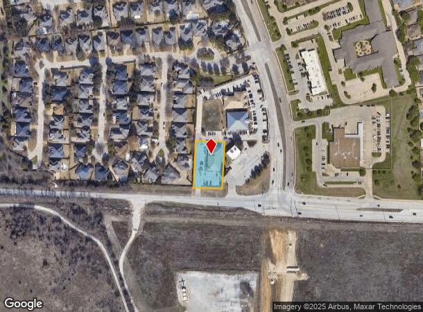  7100 Bryant Irvin Rd, Fort Worth, TX Parcel Map