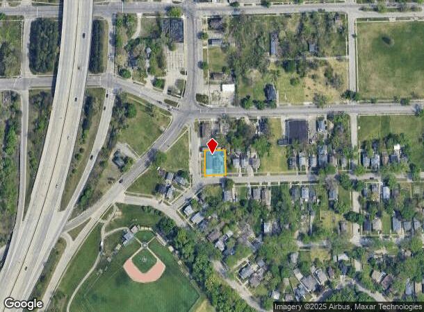  1804 Lewis Pl, Flint, MI Parcel Map