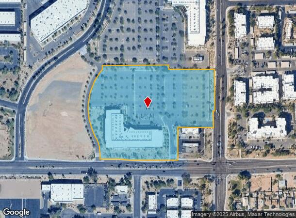  4100 W Chandler Blvd, Chandler, AZ Parcel Map
