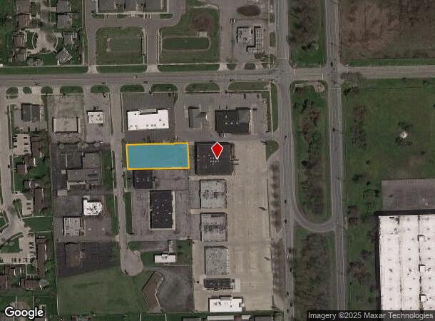  1630 Fort St, Trenton, MI Parcel Map