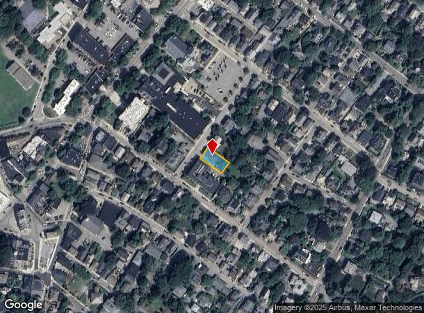  7 Central St, Newport, RI Parcel Map