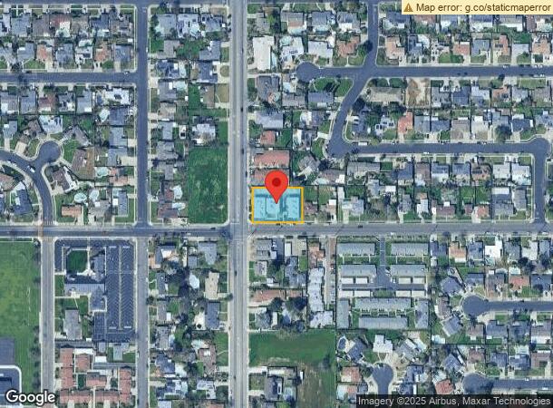  100 E Cortner St, Hanford, CA Parcel Map