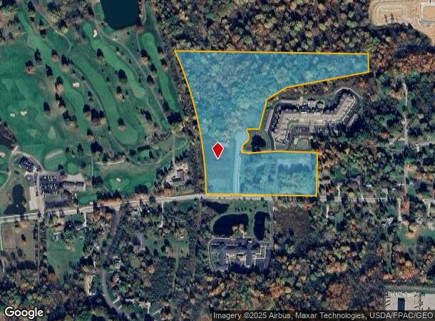  1221 Barlow Rd, Hudson, OH Parcel Map