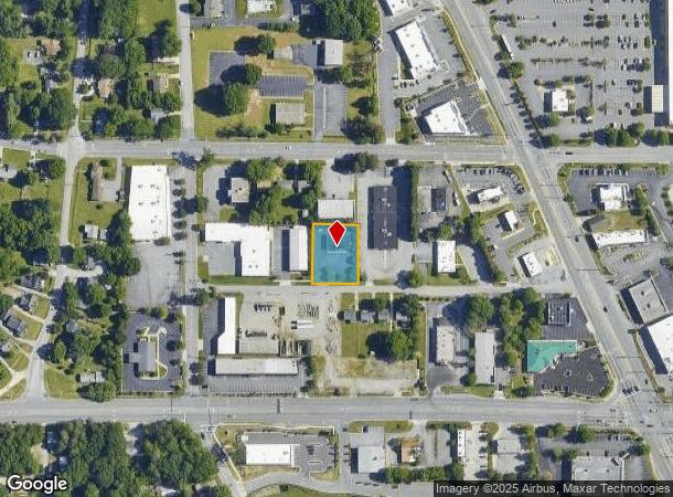  124 Scott Ave, High Point, NC Parcel Map