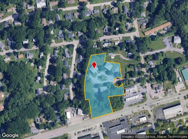  11 Whitney Cir, Auburn, MA Parcel Map