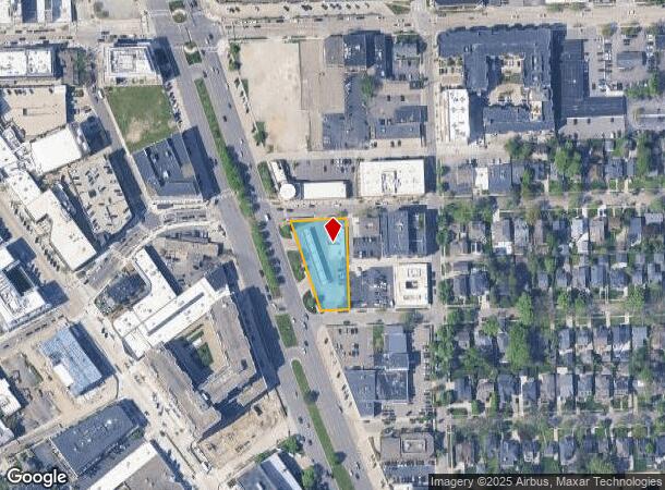 34750 Woodward Ave, Birmingham, MI Parcel Map