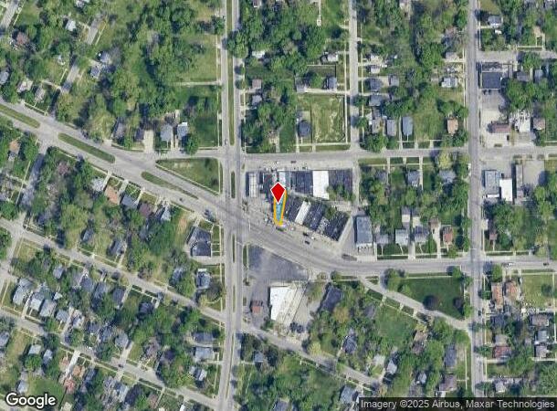  834 Welch Blvd, Flint, MI Parcel Map