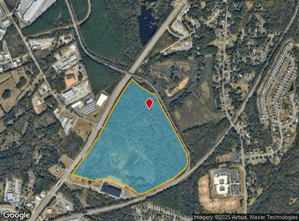 1852 Highway 49 S, Concord, NC Parcel Map