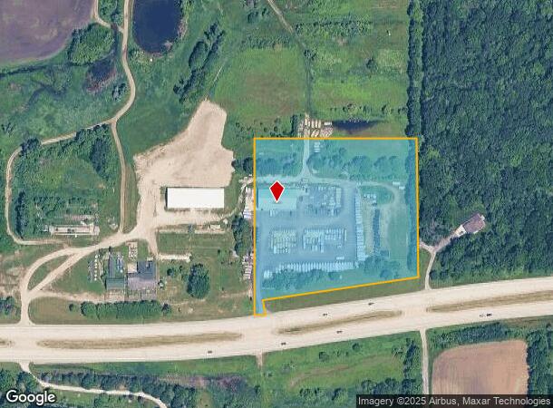 20970 75Th St, Bristol, WI Parcel Map