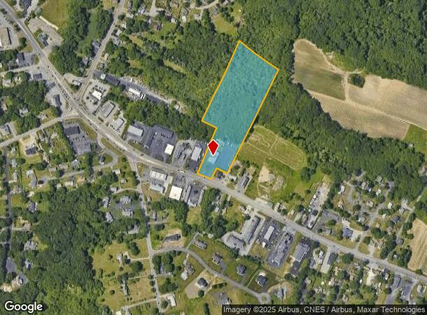  1494 Fall River Ave, Seekonk, MA Parcel Map