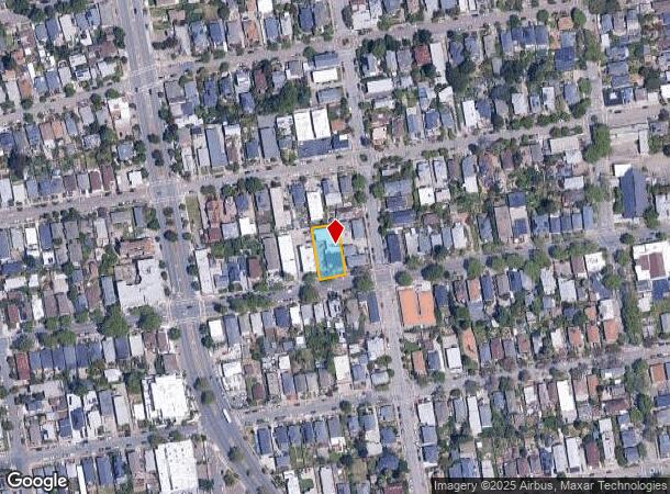 1531 Alcatraz Ave, Berkeley, CA Parcel Map