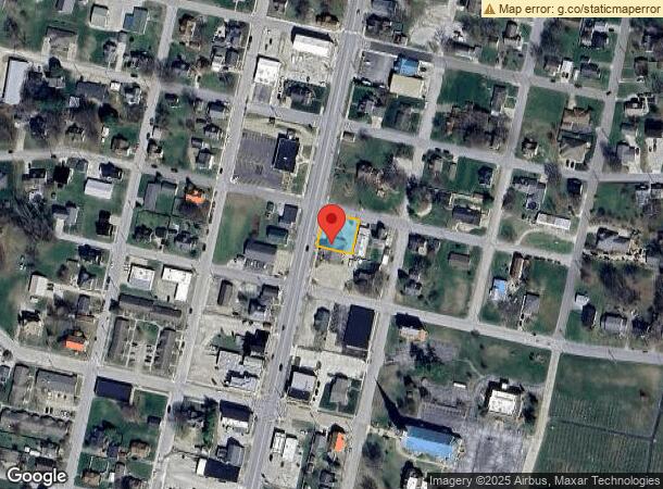  1020 Main St, Ferdinand, IN Parcel Map