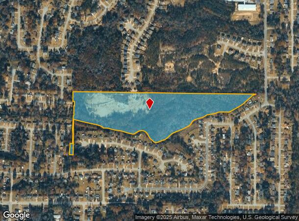  6007 Gleneden Dr, Columbus, GA Parcel Map