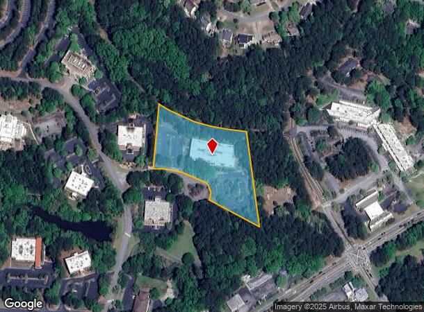  403 Westpark Ct, Peachtree City, GA Parcel Map