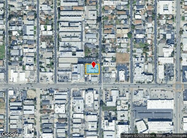  5611 Fulcher Ave, North Hollywood, CA Parcel Map