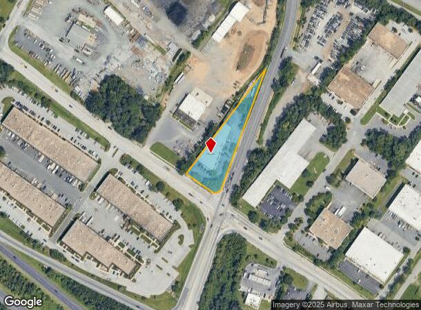  10907 Guilford Rd, Annapolis Junction, MD Parcel Map