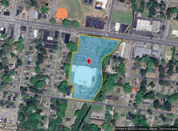  1304 W Vernon Ave, Kinston, NC Parcel Map