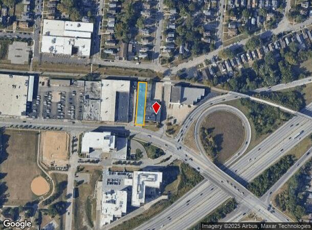  2162 Dana Ave, Cincinnati, OH Parcel Map