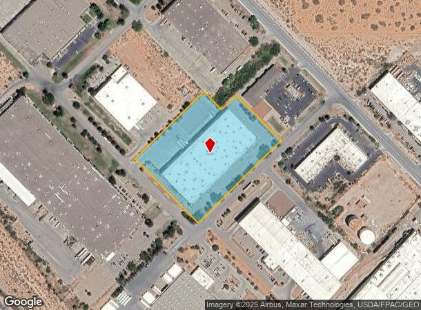 12 Kittyhawk Blvd, Las Cruces, NM Parcel Map