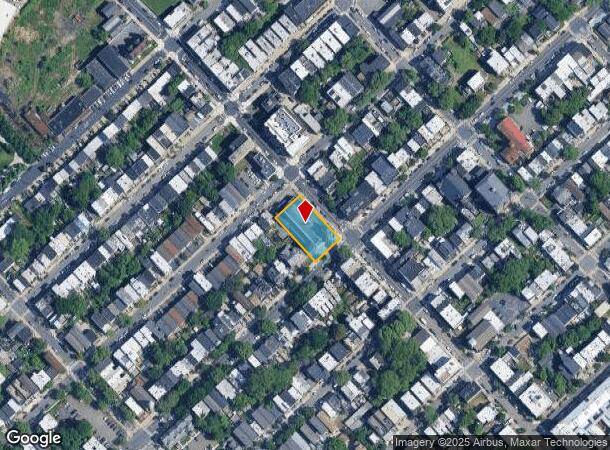  289 Pacific Ave, Jersey City, NJ Parcel Map