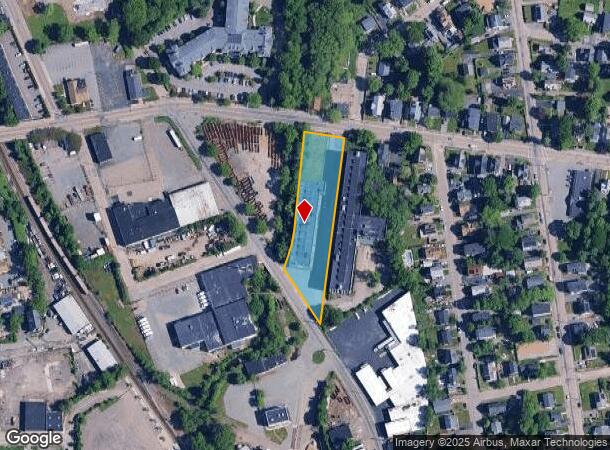  125 Perkins Ave, Brockton, MA Parcel Map