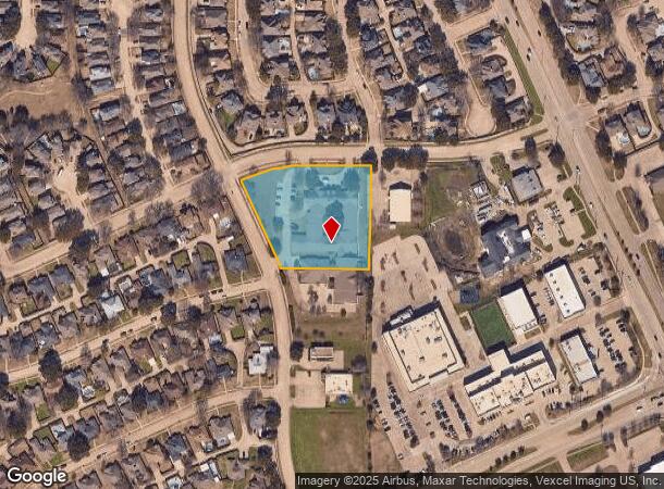 1029 Seminole Trl, Carrollton, TX Parcel Map