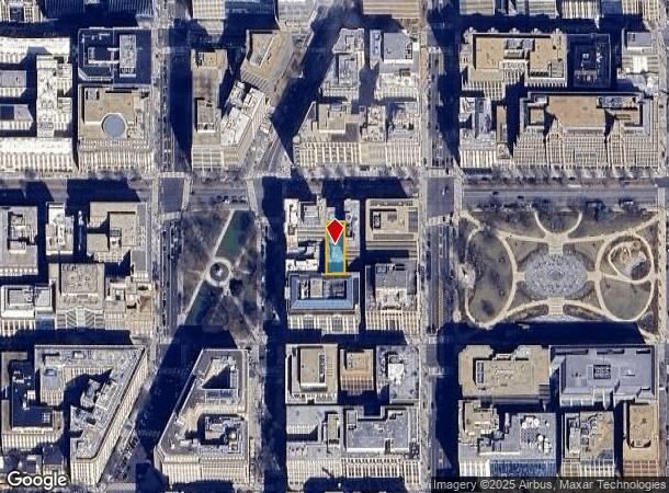  1424 K St Nw, Washington, DC Parcel Map