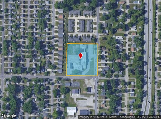  300 Abbe Rd N, Sheffield Lake, OH Parcel Map