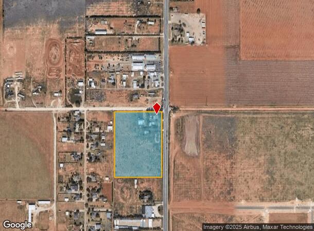  2109 N Frankford Ave, Lubbock, TX Parcel Map