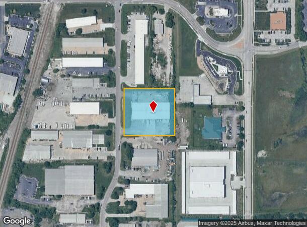 15205 S Keeler St, Olathe, KS Parcel Map