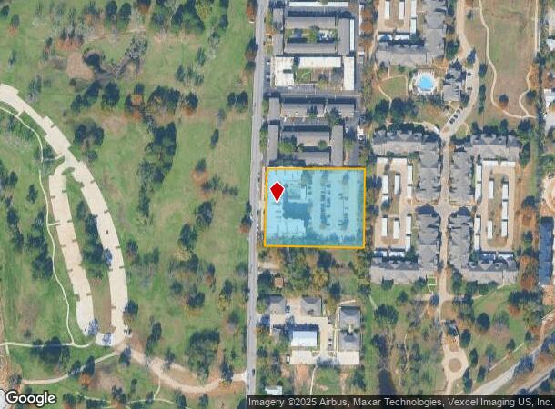 1702 N Ruddell St, Denton, TX Parcel Map