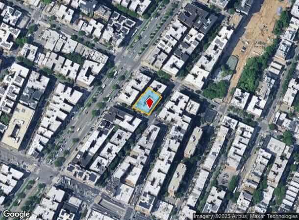  1267 Sheridan Ave, Bronx, NY Parcel Map