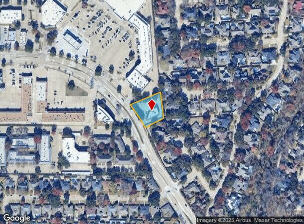  6085 Campbell Rd, Dallas, TX Parcel Map