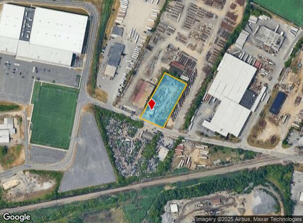  621 Garasches Ln, Wilmington, DE Parcel Map