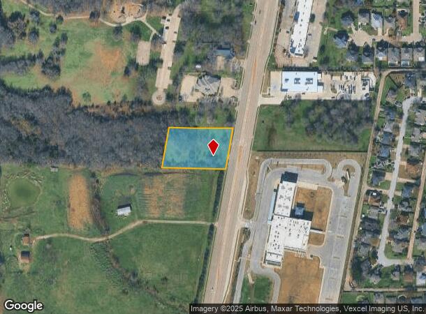  6600 S Cooper St, Arlington, TX Parcel Map