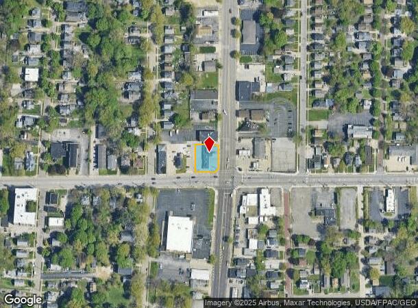 634 N Main St, Akron, OH Parcel Map