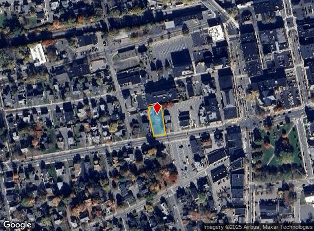 25 W Central St, Natick, MA Parcel Map
