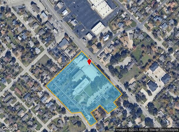  2300 Williams Dr, Georgetown, TX Parcel Map