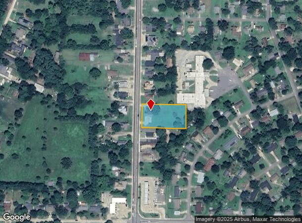 401 S Rogers St, Clarksville, AR Parcel Map