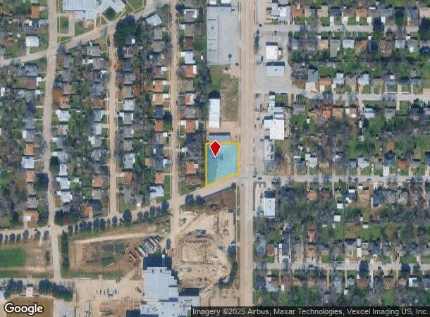 898 S Cherry Ln, Fort Worth, TX Parcel Map