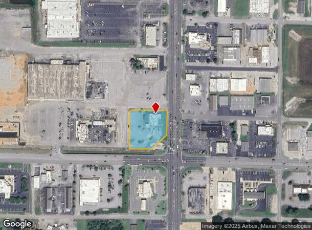 1716 Woodward Ave, Muscle Shoals, AL Parcel Map