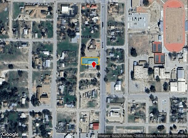 215 N Main St, Eden, TX Parcel Map