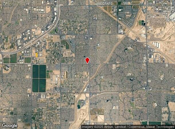  15312 E Melrose St, Gilbert, AZ Parcel Map