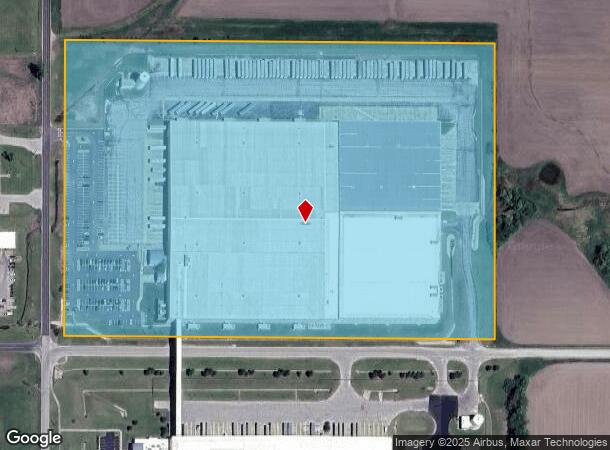1529 N Davis Ave, Ottawa, KS Parcel Map