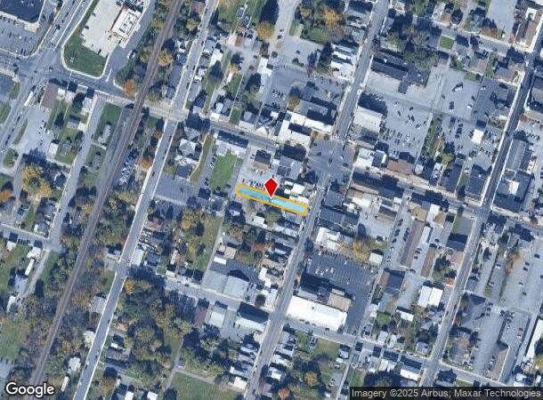 13 S Carlisle St, Greencastle, PA Parcel Map
