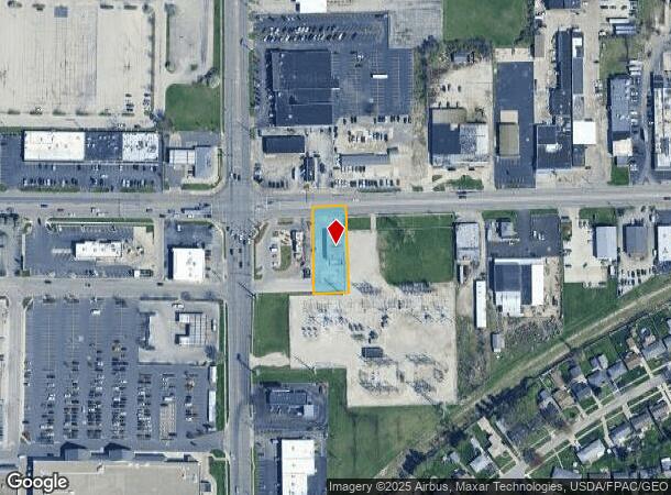  1633 W Laskey Rd, Toledo, OH Parcel Map