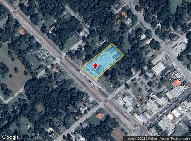 650 Railroad Ave, Elloree, SC Parcel Map