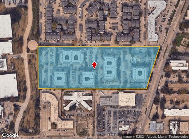  11911 Greenville Ave, Dallas, TX Parcel Map