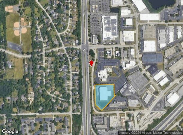  7830 Kingery Hwy, Willowbrook, IL Parcel Map