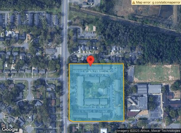  375 Hillcrest Rd, Mobile, AL Parcel Map